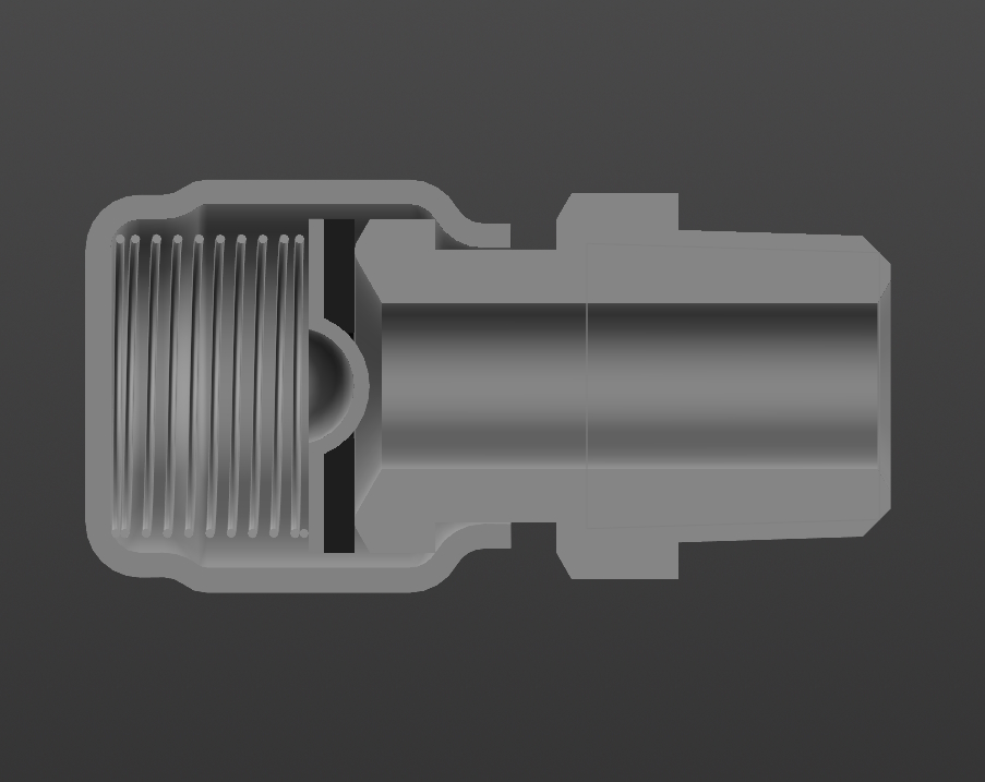 3D модель Суфлер в сборе 307900-П (ЗИЛ-164)