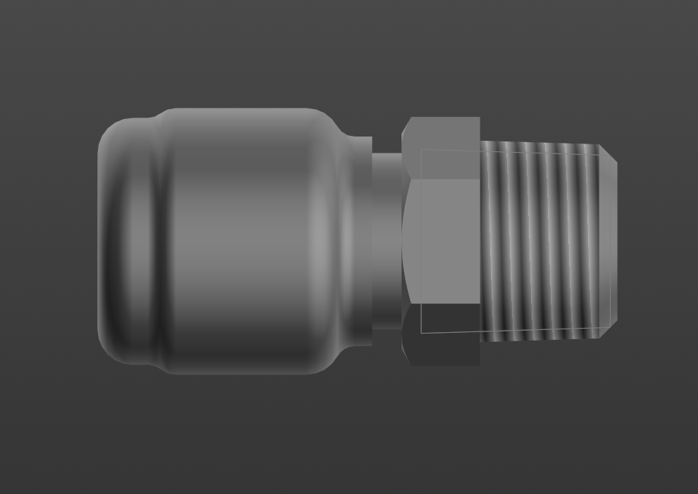 3D модель Суфлер в сборе 307900-П (ЗИЛ-164)