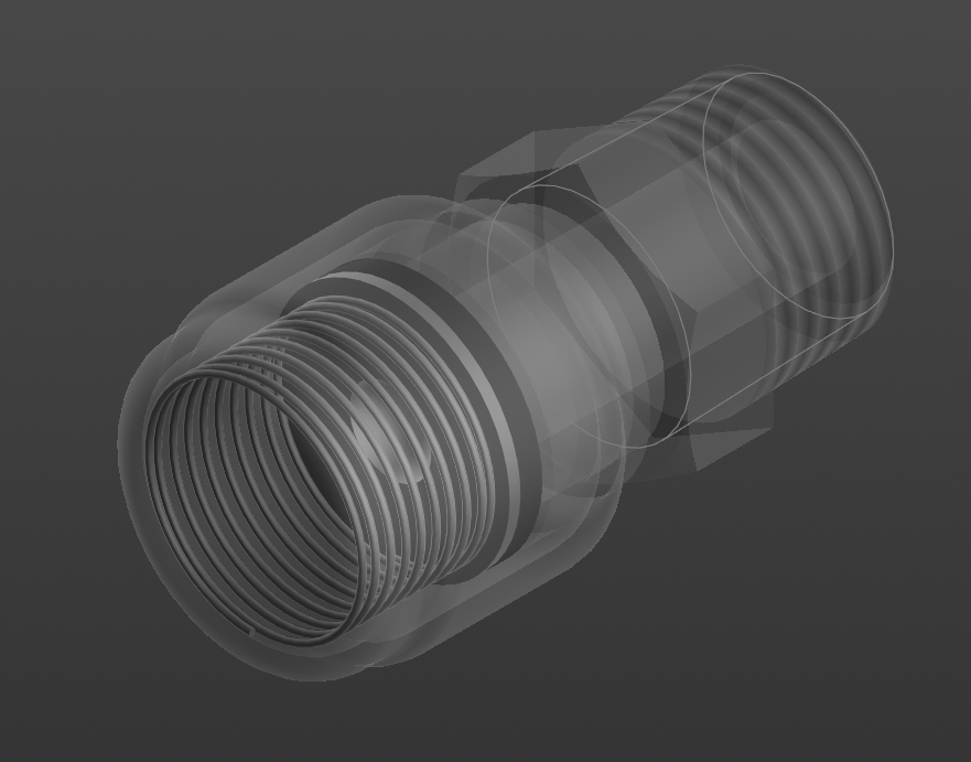 3D модель Суфлер в сборе 307900-П (ЗИЛ-164)