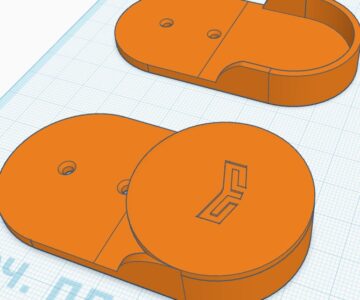 3D модель Держатель пульта светильника