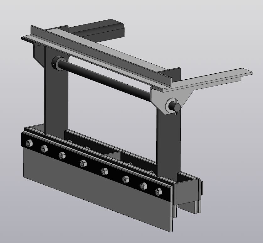 3D модель Тормоз ленточного транспортёра