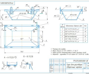 3D модель Тара для раствора объёмом 0,25 м3