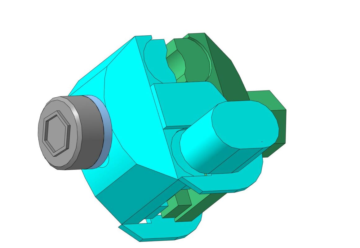 3D модель Зажим TTD 051 SICAME