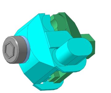 3D модель Зажим TTD 051 SICAME