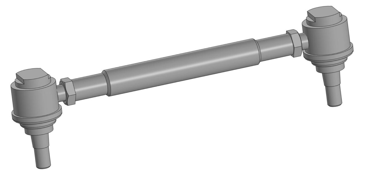 3D модель Тяга рулевая Мтз 80,82