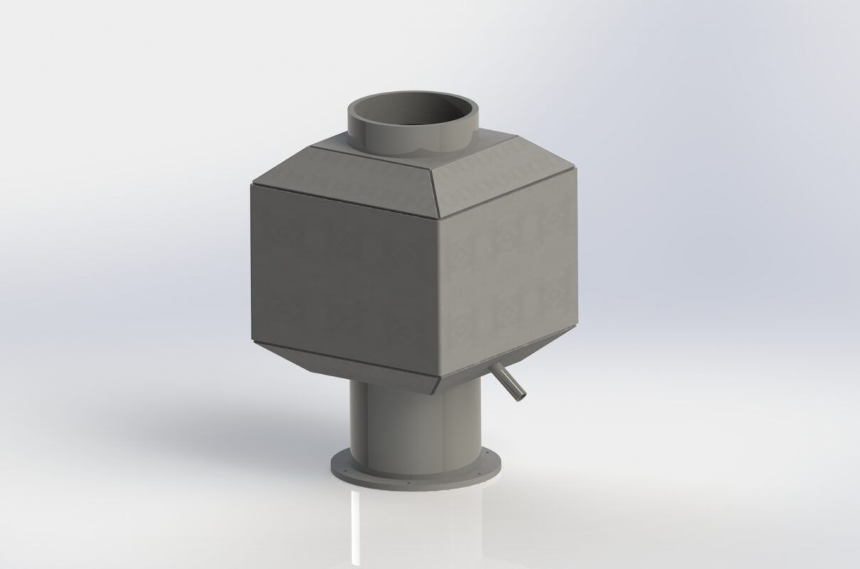 3D модель Дефлекторный колпак 200мм