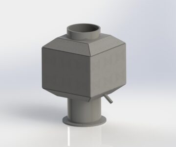 3D модель Дефлекторный колпак 200мм