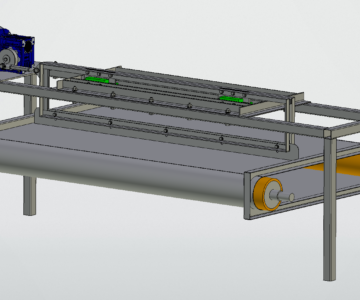3D модель Устройство для разравнивания порошка