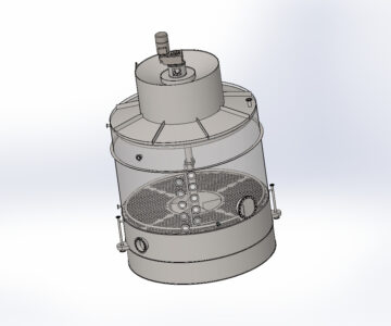 3D модель Вакуум-аппарат УВА-60