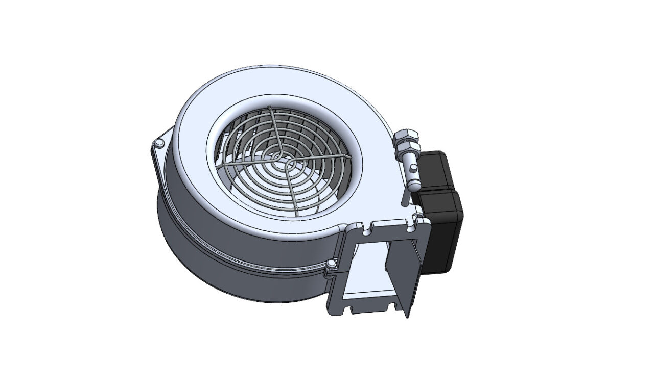 Чертеж Вентилятор центробежный WPA 120 MK(KZW, BPGN-W1) 23734