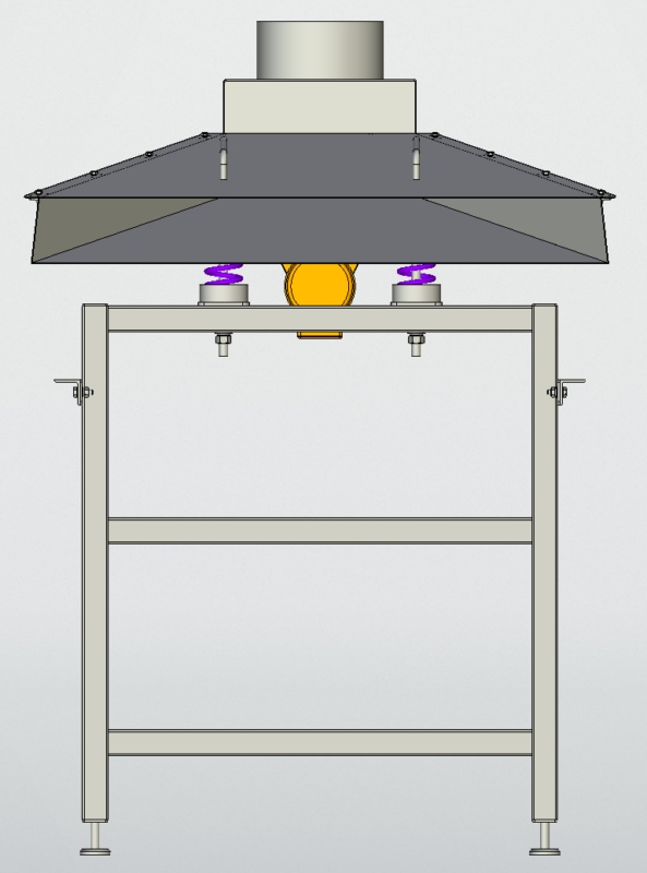 3D модель Вибростол для порошка