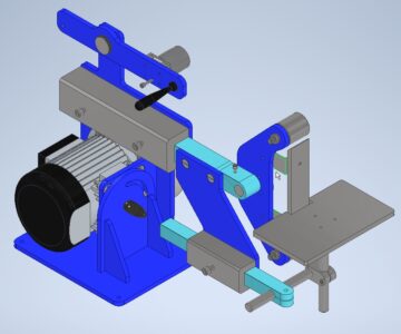 3D модель 3d модель гриндер малый