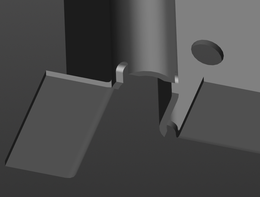 3D модель Проставка усилительной балки пола 160-5101031 (ЗИЛ-164)