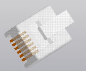 3D модель Вилка RJ-12 6P6C