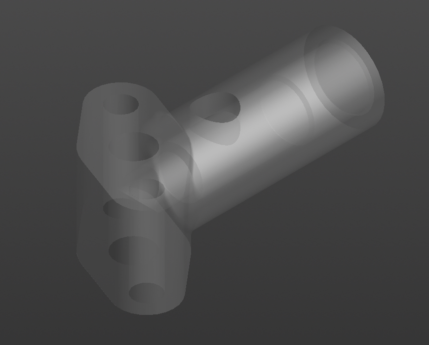 3D модель Корпус редукционного клапана масляной системы 157-1011055 (ЗИЛ-157)