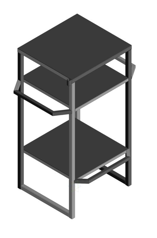 3D модель Подставка для аппаратуры 460х420х930 мм