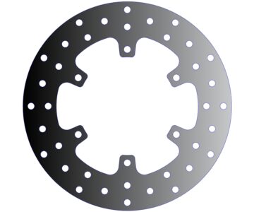 Чертеж Задний тормозной диск мотоцикла Yamaha TDM 850