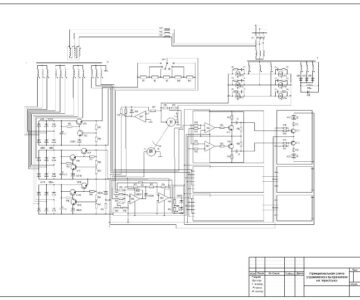 Чертеж Разработка управляемого выпрямителя на тиристорах