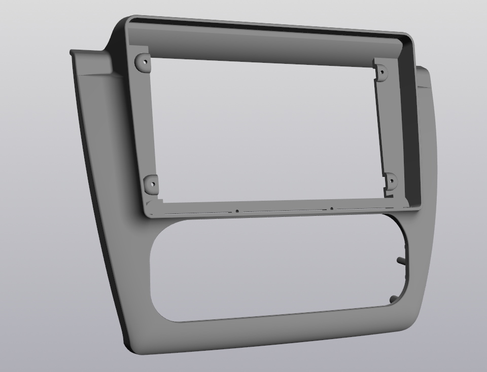 3D модель Переходная рамка 9-дюймовой магнитолы для а/м Chrysler Sebring, Dodge Stratus, Volga Siber