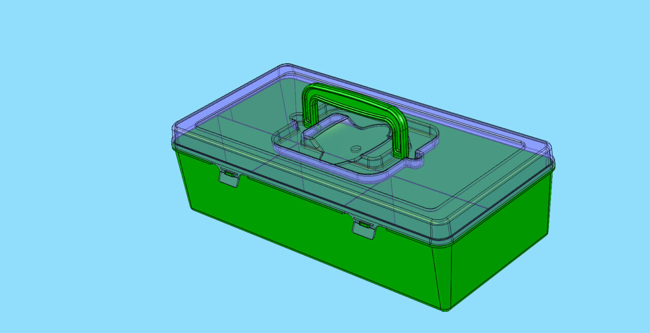 3D модель Контейнер Д80.6.00.00