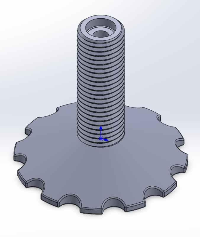 3D модель Держатель зажимной катушки филамента