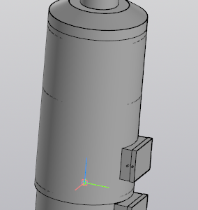 Чертеж Котёл водогрейный ТУ-300 квт