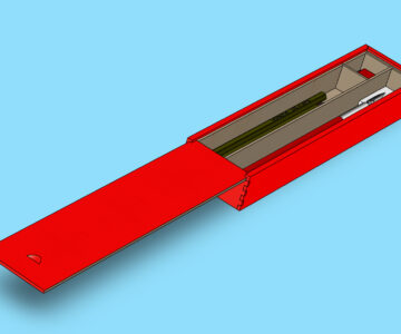 3D модель Пенал ПНЛ 6.00.00