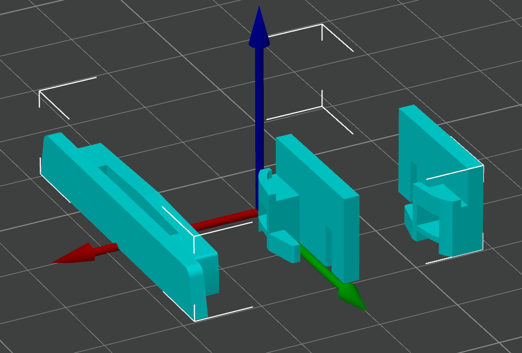 3D модель Крепление ремешка ТСД