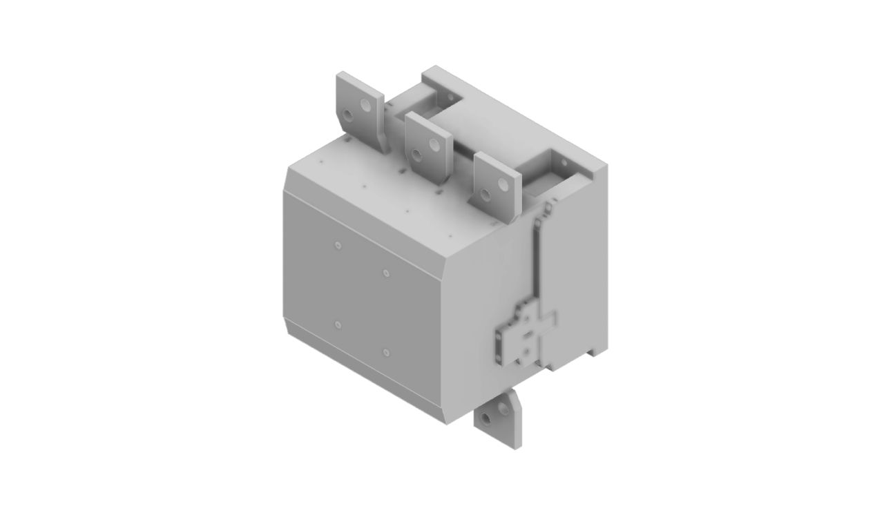 3D модель Контактор открытый Eaton (Moeller) DILM