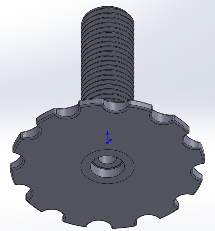 3D модель Держатель зажимной катушки филамента