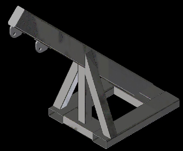 Чертеж Траверса для подъема грузов 1.5 - 2.3 т