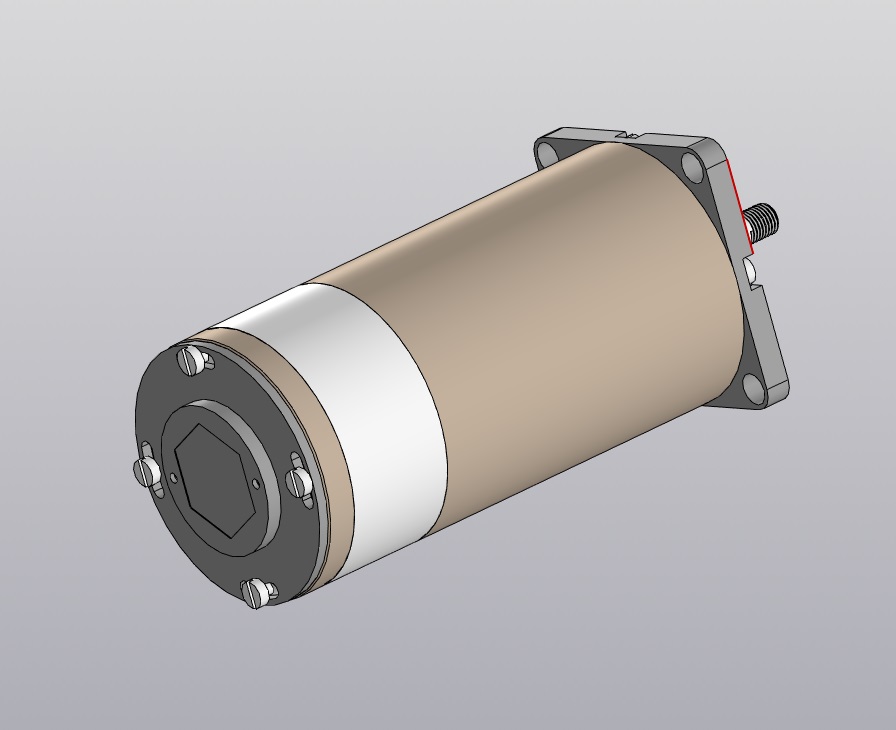 3D модель Модель двигателя ДПР-42-Ф1-03