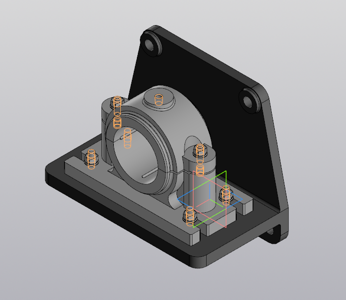 Чертеж Подшипник МЧ00.15.00.00 СБ с ходом работы