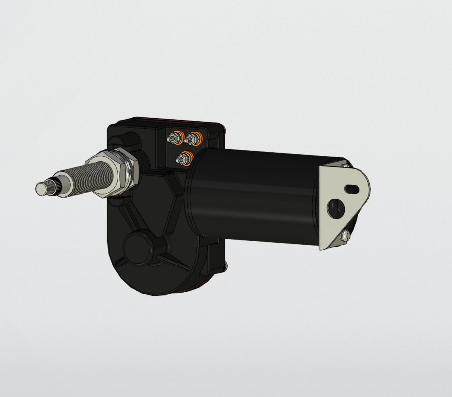 3D модель Электропривод стеклоочистителя ТМС-902, 24 В (10263460)