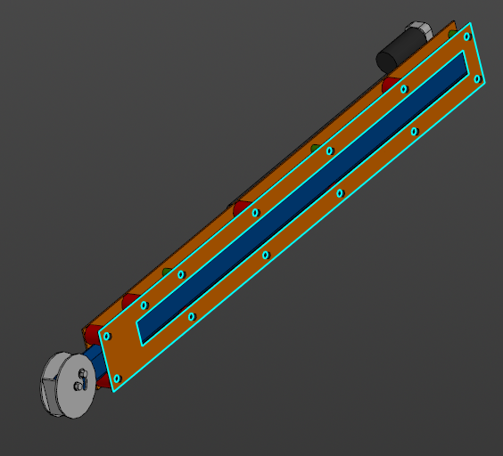 3D модель Стрела выдвижная