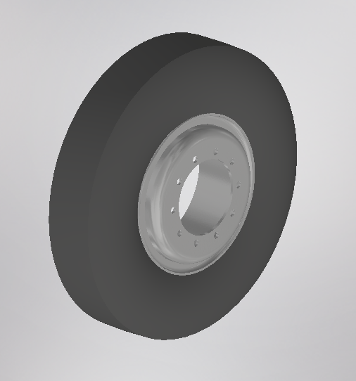 3D модель Колесо камаза 11R20