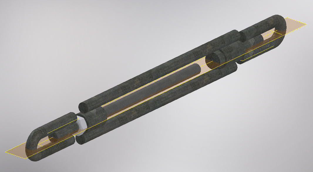 3D модель Линейная арматура ВЛ