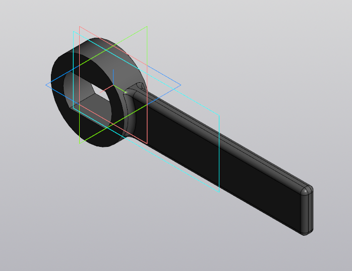 3D модель Кран сливной МЧ.00.03.00.00.СБ с ходом работы
