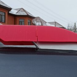 3D модель Заглушка рейлинга левая Mitsubishi