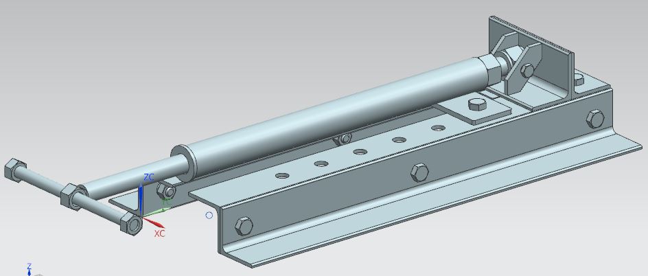 Чертеж Упор зажимной