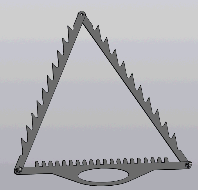3D модель Донная коса 520х493