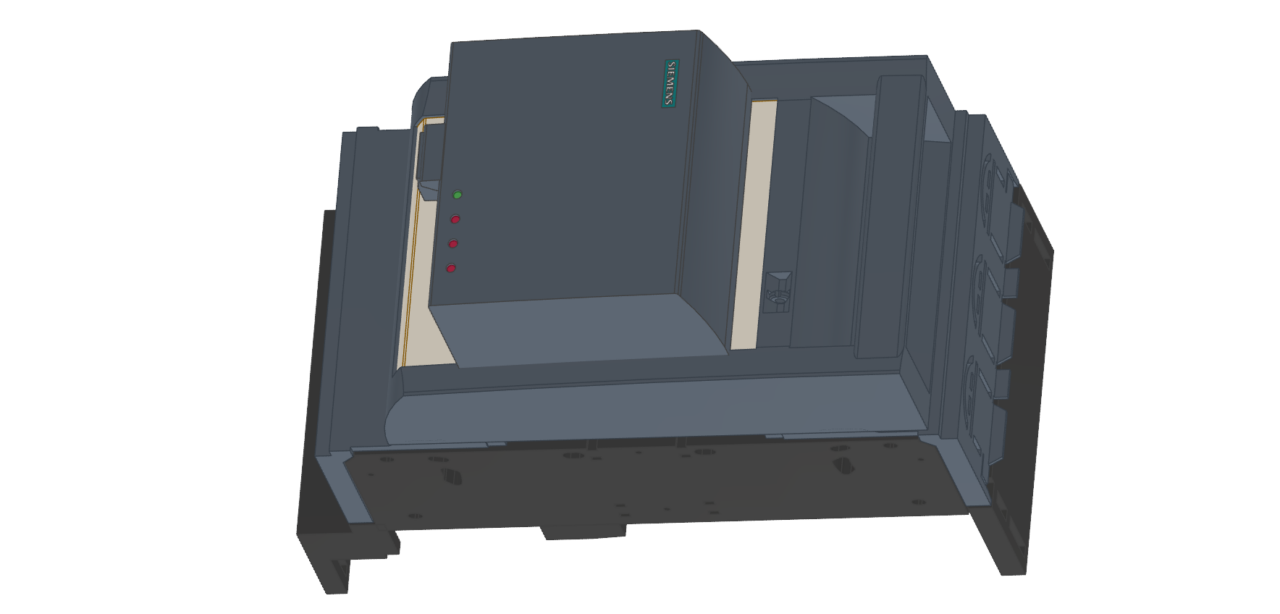 3D модель Пускатель-контактор (контактор) Siemens серии SIRIUS  3NP11331JB22