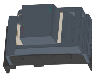 3D модель Пускатель-контактор (контактор) Siemens серии SIRIUS  3NP11331JB22
