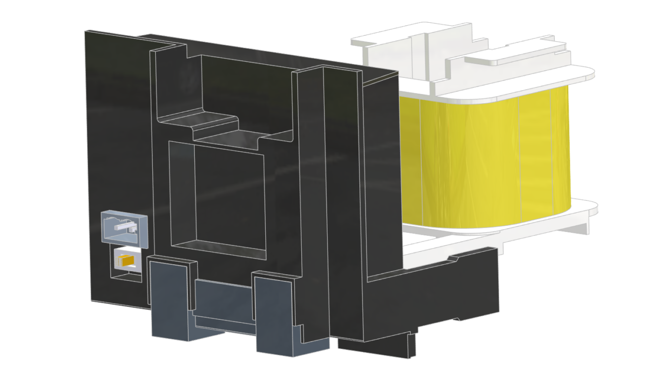 3D модель Сменная катушка (магнитный привод) для контакторов Siemens
