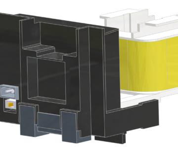 3D модель Сменная катушка (магнитный привод) для контакторов Siemens