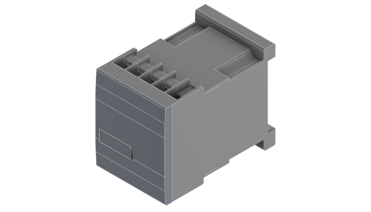 Чертеж Таймер Siemens SIRIUS 3RT2 / 3RH2
