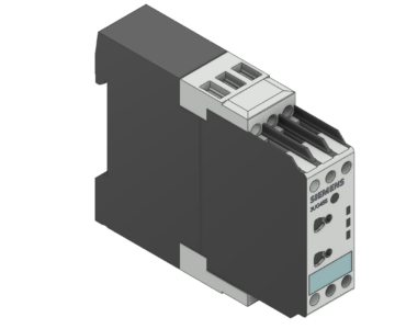 3D модель Реле контроля изоляции серии SIRIUS 3UG45811AW30 от Siemens