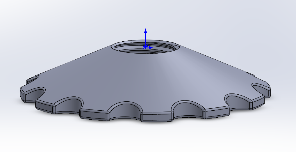 3D модель Держатель зажимной катушки филамента