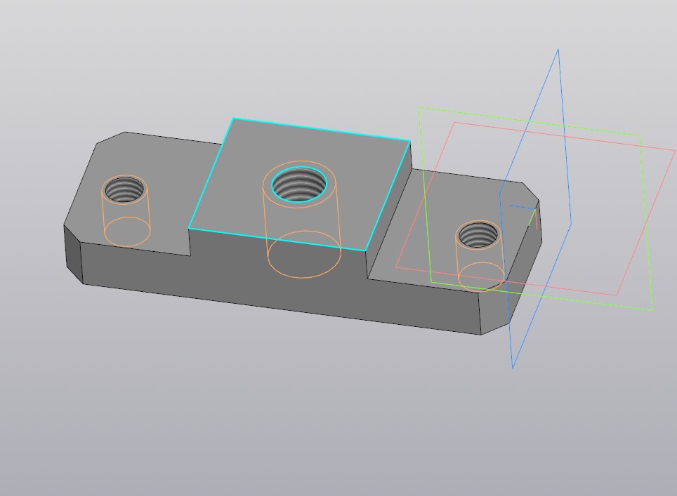 3D модель Приспособление для съемки с валов дисков и колес МЧ.07.08.00.СБ