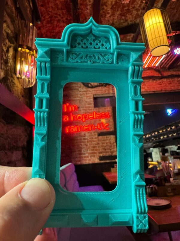 3D модель Фоторамка в форме наличника